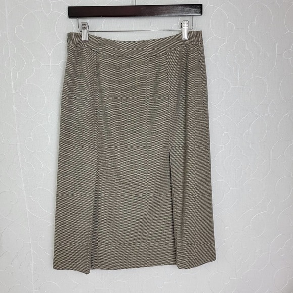 Pendleton Womens‎ Skirt Suits Size 4P/2P Gray Business Round Collar A-Line - Picture 6 of 9
